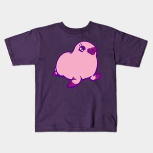 Pink and Purple Baby Harp Seal the Animal Kids T-Shirt